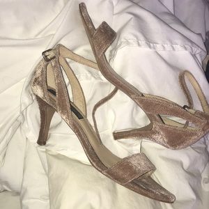 Steve Madden Velvet Pink Heels